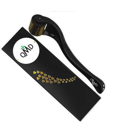Nikka Notto QMD Derma Roller for Hair Growth & Beard Growth - 0.25mm Facial Skin Care for Women & Men - Banish Scars, Dermaroller Gold - Buy Online on GoSupps.com