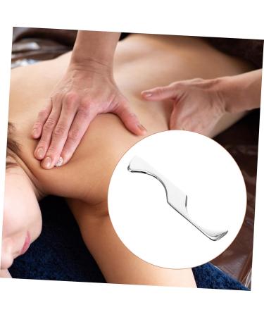 Beavorty 3-in-1 Stainless Steel Fascia Knife & Gua Sha Massage Tool | Neck Massager & Scraper for Deep Tissue Relief - Buy Online on GoSupps.com