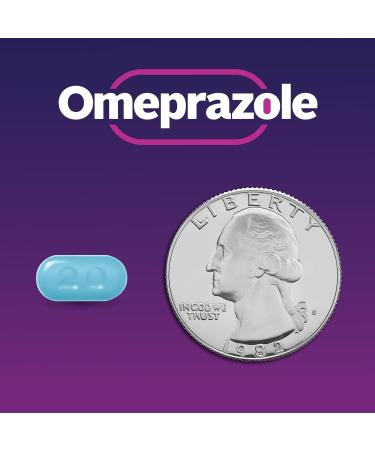 GoodSense Omeprazole 20mg Delayed Release Tablets - Cool Mint Acid Reducer - 42 Count - Buy Online on GoSupps.com