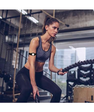 Freestyle Libre 1 & 2 Armband 14 Day Glucose Monitoring System Protector - Adjustable CGM Transmitter Cover for Diabetes Insulin Arm & Leg - Black - Buy Online on GoSupps.com