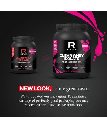  Reflex Nutrition Reflex Nutrition Clear Whey Protein Isolate Powder 20g of protein low sugar low fat Muscle growth and hydration Light and - Buy Online on GoSupps.com