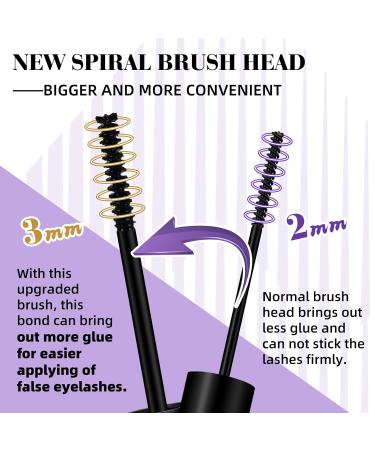 Buy Lash Cluster Glue 10 ML - Long Retention Eyelash Glue for DIY Extensions | Waterproof Mild High Adhesive for Beginners - Black - Buy Online on GoSupps.com