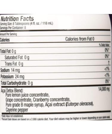 Organic Garden Greens Acai Cleanse 48Hr Detox - 32 Oz Bottle - Buy Online on GoSupps.com