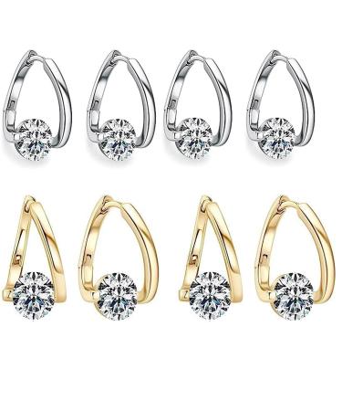 Flyolux halux lymphvity germanium earrings lymphatic magnetic therapy earrings lymphatic drainage earrings jewelry for women acupuncture earrings lymphatic drainage earrings for weight reduction