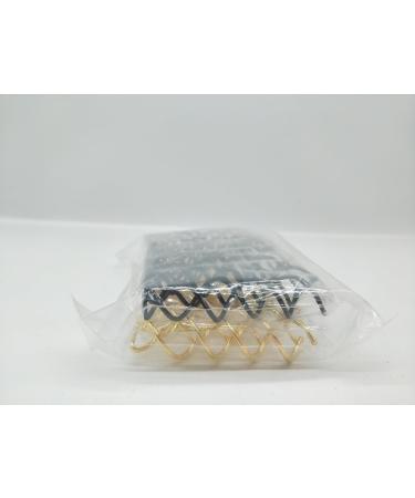 Csirnto 20-Pack Metal Spiral Hair Pins | Styling Clips & Needles for Perfect Hair Updos - Buy Online on GoSupps.com