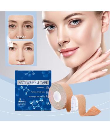 Face Lift Tape Roll skinfriendly lifting tape waterproof facial firming strips beauty improvement invisible firming beauty for mother wife girlfriend - Buy Online on GoSupps.com