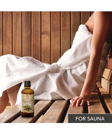 Essential Cedar Oil 100ml - Pure Cedrus Atlantica Oil for Skin & Hair | Aromatherapy & Fragrance Diffuser | 100% Natural Beauty Solution - Buy Online on GoSupps.com
