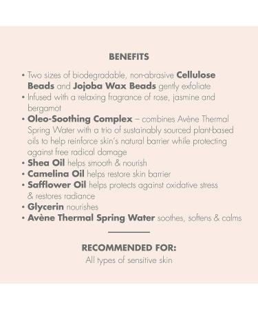 Eau Thermale Avene Gentle Body Scrub - Biodegradable Non-Abrasive Exfoliation - 6.7 oz - Buy Online on GoSupps.com