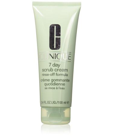 Clinique 7 Day Scrub Cream Rinse Off Formula, 3.4 Ounce 3.4 Fl Oz (Pack of 1) - Buy Online on GoSupps.com