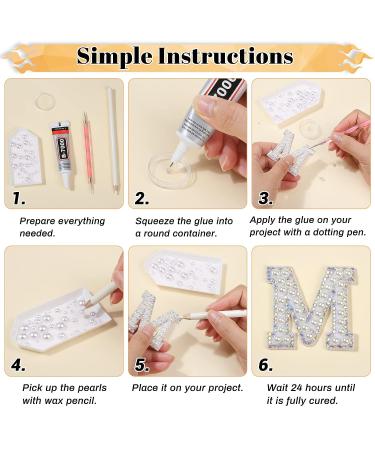 B7000 Clear Glue with Rhinestone Applicator Kit - 4 PCS 15 ML - Super Adhesive for Phone Repair, Jewelry, Nail Crafts - Precision Tip Stylus Pens Included - Buy Online on GoSupps.com