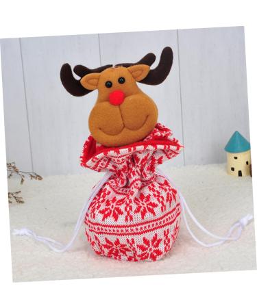LALAFINA 1pc Christmas Drawstring Bag Christmas Bag Kids Bag Candy Bag Apple Bag Child 1 count (Pack of 1) As Shown - Buy Online on GoSupps.com