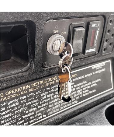 Golf Cart Key for EZGO 1982-up (Gas/Electric) - Replacement Part 17063-G1 Silver | 9.99WORLD MALL - Buy Online on GoSupps.com