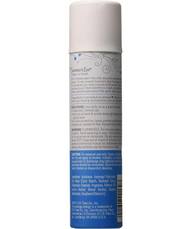 Summer's Eve Baby Powder Feminine Deodorant Spray 1ct - Gentle and Effective - Buy Online on GoSupps.com