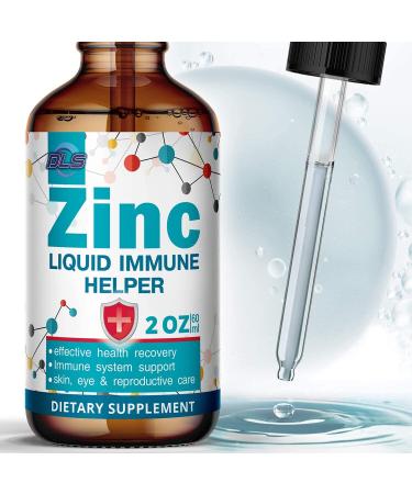 Zinc Supplements - Liquid Zinc - Ionic Zinc - Zinc Sulfate Drops (2 Oz)