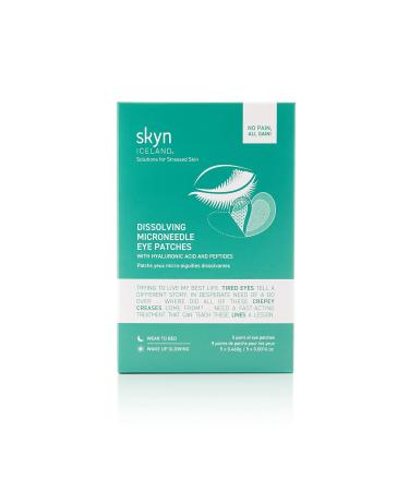 Dissolving Microneedle Eye Patches - 5 Pairs for Dark Circles & Puffiness | Ship Worldwide - Buy Online on GoSupps.com