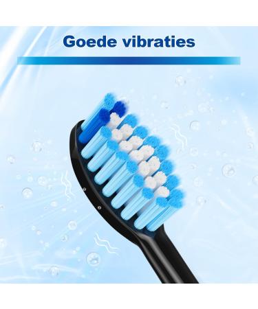 REDTRON replacement brush heads for Philips Pro Results 8 pieces replacement brush heads for FlexCare ProtectiveClean HealthyWhite EasyClean and PowerUp black 8 Black and blue - Buy Online on GoSupps.com