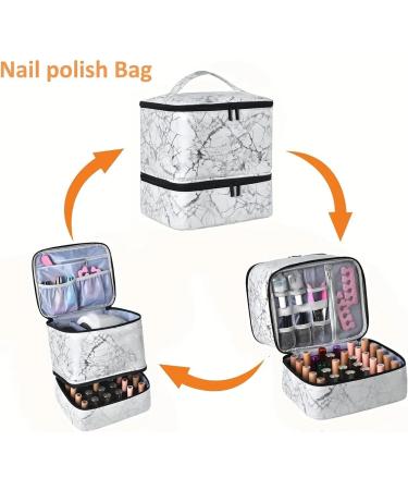 Sac d'organisateur de vernis ongles double couche - Buy Online on GoSupps.com