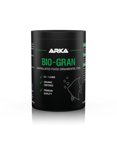 ARKA Bio-Gran - 1000 ML - High quality fish food based on certified organic raw materials, promotes growth and colors of fish in any freshwater aquarium.