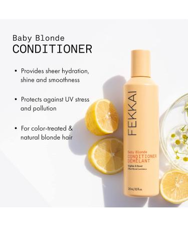 Fekkai Baby Blonde Conditioner - 8.5 oz | Hydrating Vegan Cruelty-Free | Salon-Grade Brightening & Boosting Formula - Buy Online on GoSupps.com