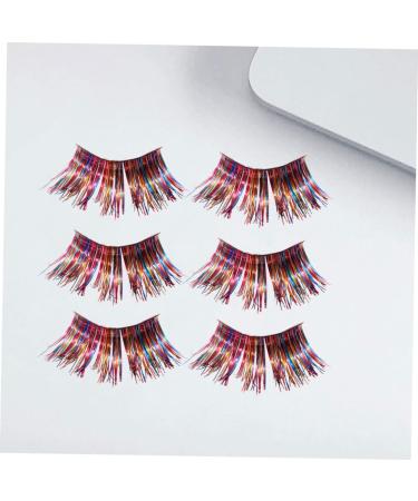 FRCOLOR Natural Layered Eyelashes 3 Pairs false lashes Fake Eyelashes Halloween Performance Eyelashes Halloween Makeup Eyelashes Halloween Eyelashes Curly False Eyelashes - Buy Online on GoSupps.com