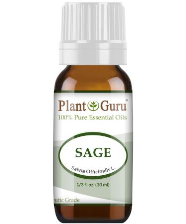 Sage Essential Oil (Austria) 10 ml 100% Pure Undiluted Therapeutic Grade.