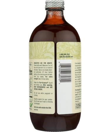 Flora Health Organic Gentle Cleanse Flor-Essence Liquid Blend Pure Vegan 17 Fluid Ounces (Pack of 1) - Buy Online on GoSupps.com