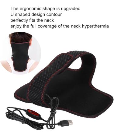 Neck Heating Pillows | Infrared Heated Neck Wrap with 3-Mode Massage for Pain Relief - Buy Online on GoSupps.com