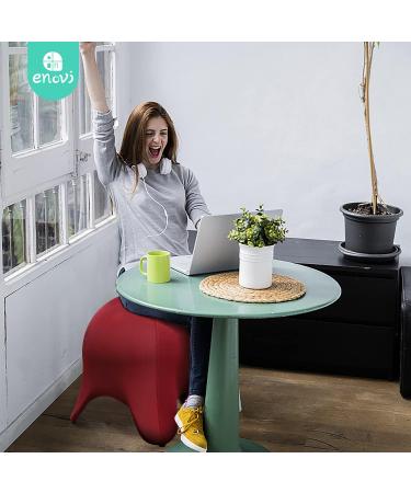 ENOVI Classic Starfish Ball Chair - Deep Space Grey, Ergonomic Design for Home Office, Stability & Balance Ball Seat - Height 5'0-5'10 | Exercise Yoga Ball Chair - Buy Online on GoSupps.com