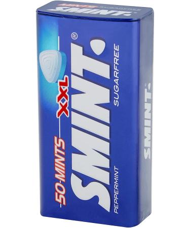 Smint Peppermint XXL 35g - Pack of 4 Your Breath Feeling Fresh Powerful And Long-Lasting Freshness - Buy Online on GoSupps.com