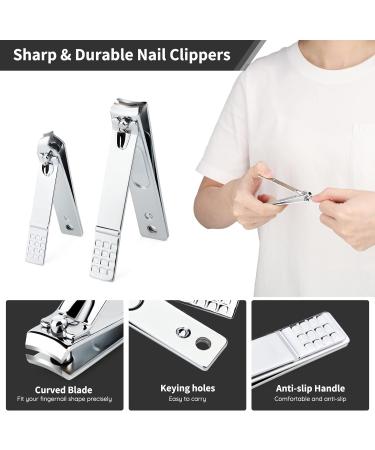 Segbeauty Manicure and Pedicure Set - 10-Piece Professional Nail Care Kit for Men & Women | Foot Care & Nail Clippers - Buy Online on GoSupps.com