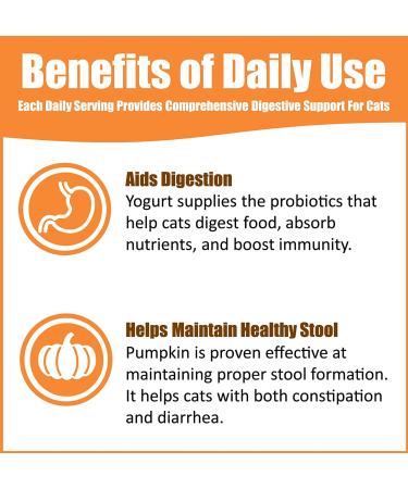 Whole Life Pet Healthy Gut Daily Supplement for Cats | Probiotics with Pumpkin for Digestion & Stool Formation | Easy Mix-in for Food or Hydrating Snack - Buy Online on GoSupps.com