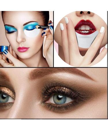 YLOIJO Professional Eyeshadow Shields Sticker Kit - 100pcs | Self-Adhesive Eye Gel Pads for Eyelash Extensions, Tinting, and Makeup Perming - Buy Online on GoSupps.com