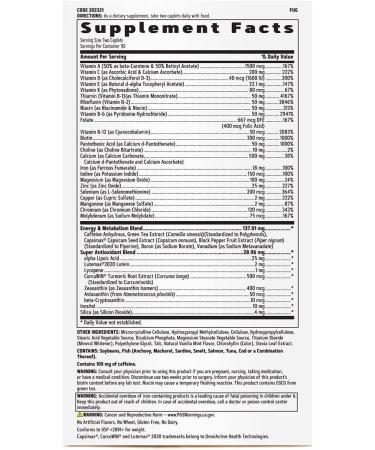 GNC Women's Multivitamin for Energy & Metabolism - Supports Cardio Health | 180 Caplets - Buy Online on GoSupps.com