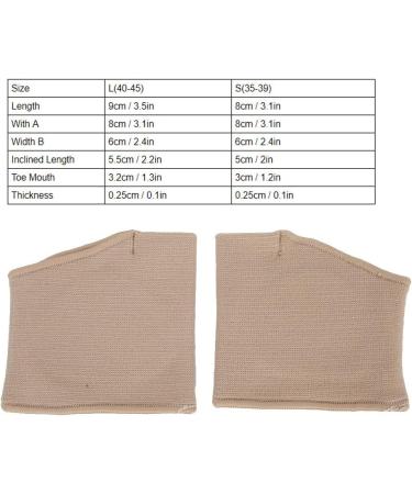Pair Toe Separator Socks | Hallux Valgus Corrector & Bunion Splint Night Support for Hammer Toe & Overlapping Toes (Size S) - Buy Online on GoSupps.com