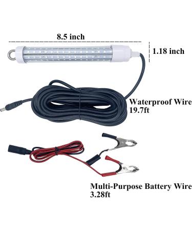 Taysing LED Submersible Fishing Light - Underwater Night Finder 10W 12V IP68 for Crappie, Squid, Shad, Shrimp - Bait Boat, Ice Fishing - Buy Online on GoSupps.com