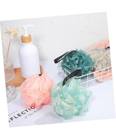 Beaupretty 8 Pcs Colorful Large Bath Balls - Exfoliating Shower Loofahs & Travel Body Wash Sponges for Ultimate Clean & Relaxation - Buy Online on GoSupps.com