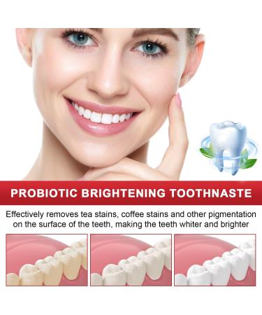 SP 8 Probiotic Toothpaste for Whitening | Ultra Whitening Fresh Breath & Deep Cleaning Care | Includes Toothbrush | International Shipping Available - Buy Online on GoSupps.com