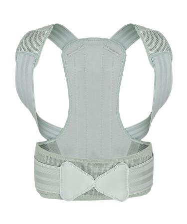 Posture Corrector for Children and Lean Adults Adjustable & Breathable Posture Straightener Upper Back and Shoulder Brace Improving Correct Posture and Providing Back Support Shoulder Back Pain Relief ( L ) Large