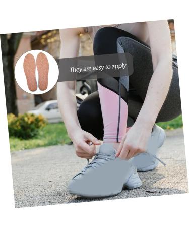 NOLITOY Cork Insoles for Men - Arch Support Shoe Lifts & Height Increasing Inserts - Comfortable Foot Pads for Enhanced Stability & Damping - Buy Online on GoSupps.com