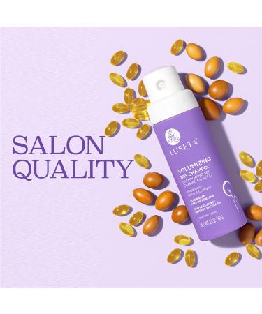 Luseta Volumizing Dry Shampoo Powder with Biotin - Travel Size Oil Control Spray for Hair Growth | 2.1oz Non-Benzene Formula for Men & Women - Buy Online on GoSupps.com