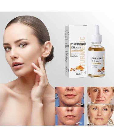 ???????? New Turmeric Dark Spot Corrector Serum Turmeric Repair Face Serum Bright Skin Dark Spot Corrector Face Hydrate Dull & Dry Skin (2PCS*30ML) - Buy Online on GoSupps.com
