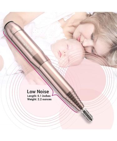 Melodysusia 11-in-1 Electric Nail File Set - Professional Gel Nail Cutter & Pedicure Kit for Nail Studios & DIY Manicures | Golden D-PROFI - Buy Online on GoSupps.com