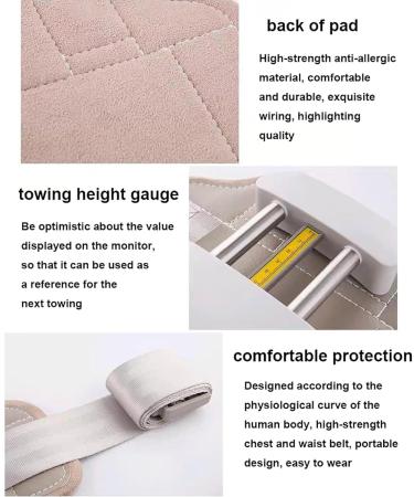 BAIXDM Lumbar Spine Traction Device | Adjustable Lumbar Decompression Belt for Back Pain Relief - International Shipping Available - Buy Online on GoSupps.com