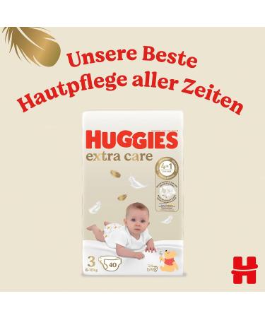 Buy Huggies Baby Diapers Extra Care with Disney Design Size 3 - 144 Count (2x72) | Best International Shipping - Buy Online on GoSupps.com