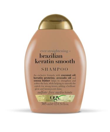 OGX Brazilian Keratin Therapy Shampoo & Conditioner Set - 13 Oz (2 Bottles) - Buy Online on GoSupps.com