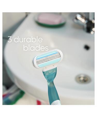 Gillette Venus Smooth Razors for Women - 1 Handle + 6 Sensitive Blade Refills - Buy Online on GoSupps.com