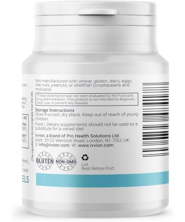 ivvion Preservative-Free Vitamin D3 4000 IU (100 g) Softgel 1 Year Supply High Strength Cholecalciferol | Gluten Free Non-GMO | Supports Immune System Bones Teeth & Muscles | UK Made 365 Count - Buy Online on GoSupps.com
