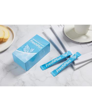 FreshPlus Mouthwash - TSA Approved Travel Size, Alcohol-Free with Natural Ingredients for Bad Breath - Evest Oral Care Treatments (20 Packets) - Buy Online on GoSupps.com