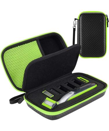 Hard Shell Travel Case for Norelco OneBlade QP2520/QP2530/QP2620 - Accessory Divider for Electric Trimmer & Razor - Buy Online on GoSupps.com