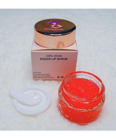 Sugar Lip Scrub Watermelon Vegan Organic 0.70 fl. oz. / 20g Red
